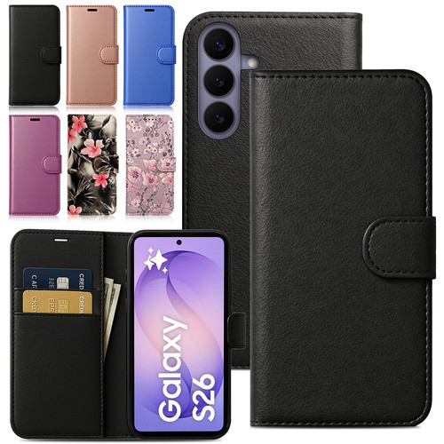 Leather wallet case for - leather,
