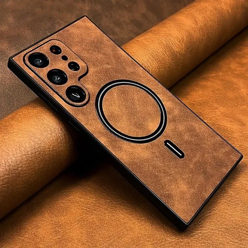 Luxury leather magsafe - luxury,