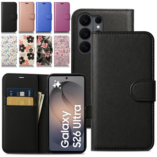 Filp leather wallet phone case - leather,